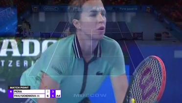 Match Highlights | Bernarda Pera vs Anastasia Pavlyuchenkova | VTB Kremlin Cup 2021