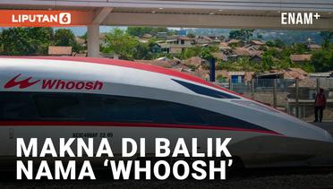 Resmi Beroperasi, Ini Makna Logo dan Nama Kereta Cepat Jakarta-Bandung 'Whoosh'