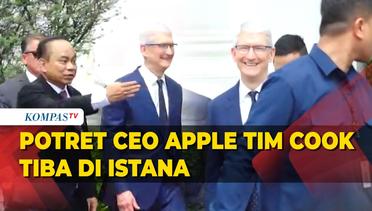CEO Apple Tim Cook Tiba di Istana, Bahas Hal Ini dengan Jokowi