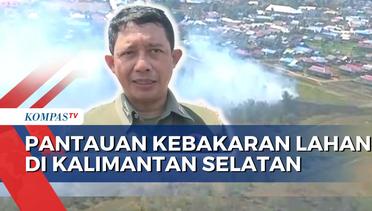 Tinjau Kebakaran Lahan Kalimantan Selatan dari Udara, Begini Kata BNPB