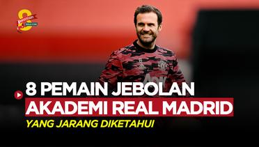 8 Pemain Ini Ternyata Jebolan Akademi Real Madrid, Termasuk Juan Mata