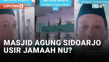 Viral! Jamaah Dilarang Masuk ke Masjid Agung Sidoarjo