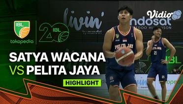 Highlights | Satya Wacana Salatiga vs Pelita Jaya Bakrie Jakarta | IBL Tokopedia 2023