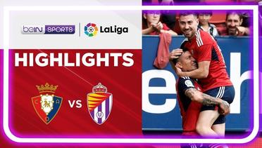 Match Highlights | Osasuna vs Valladolid | LaLiga Santander 2022/2023