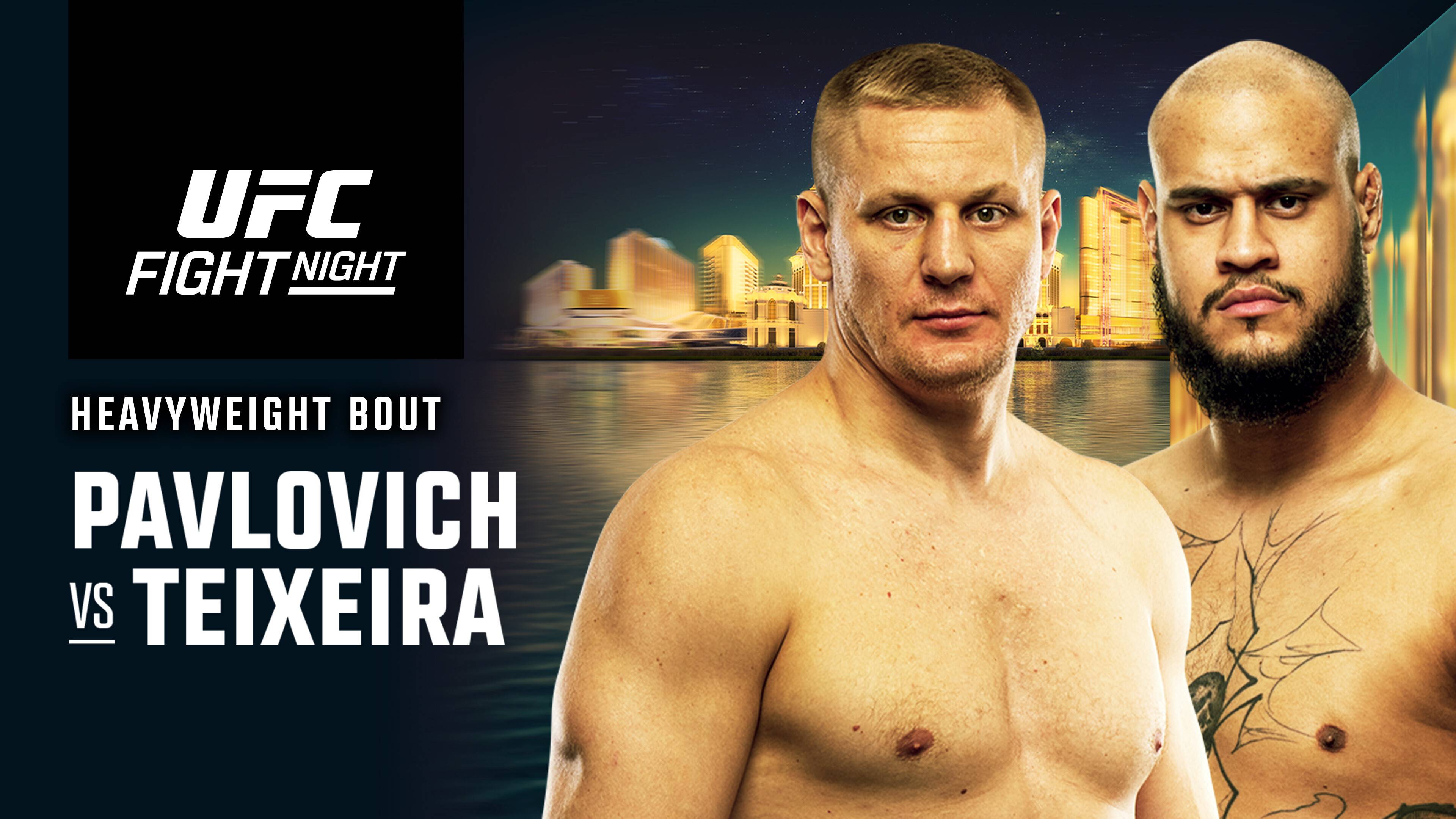 Sergei Pavlovich vs Tallison Teixeira - Heavyweight | UFC Fight Night