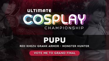UCC | Pupu | Red Khezu Grank Armor - Monster Hunter