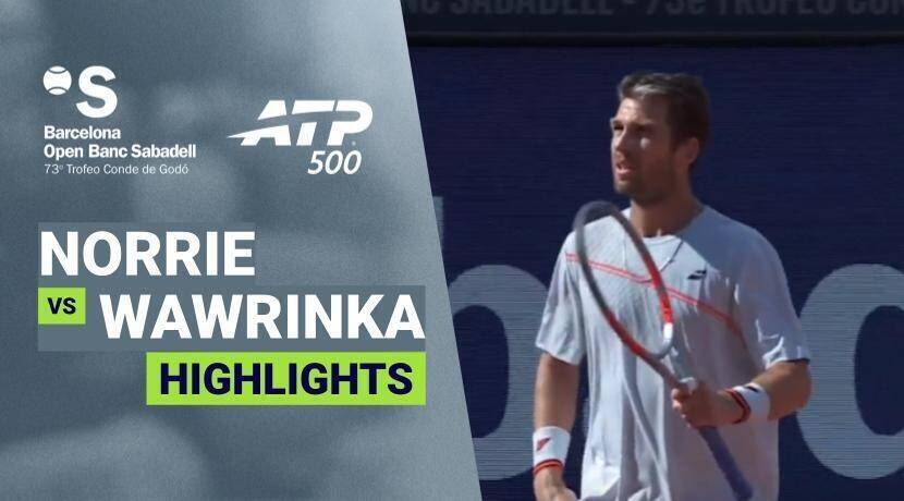 Cameron Norrie vs Stan Wawrinka - Round 1 | ATP 500: Barcelona Open Banc Sabadell 2026