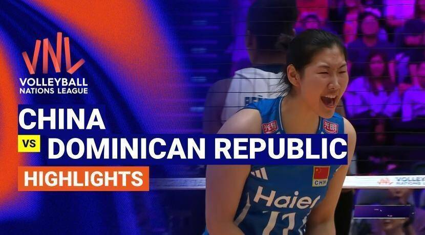 China vs Dominican Republic