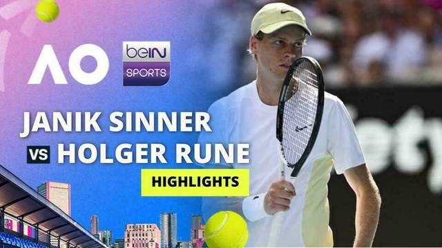 Jannik Sinner (ITA) vs Holger Rune (DEN) - Highlights | Australian Open 2025