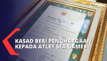 Jenderal TNI Dudung Abdurachman Beri Penghargaan Kepada 34 Personel TNI AD yang Ikut Tim SEA Games