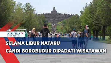 Selama Libur Nataru Candi Borobudur Dipadati Wisatawan