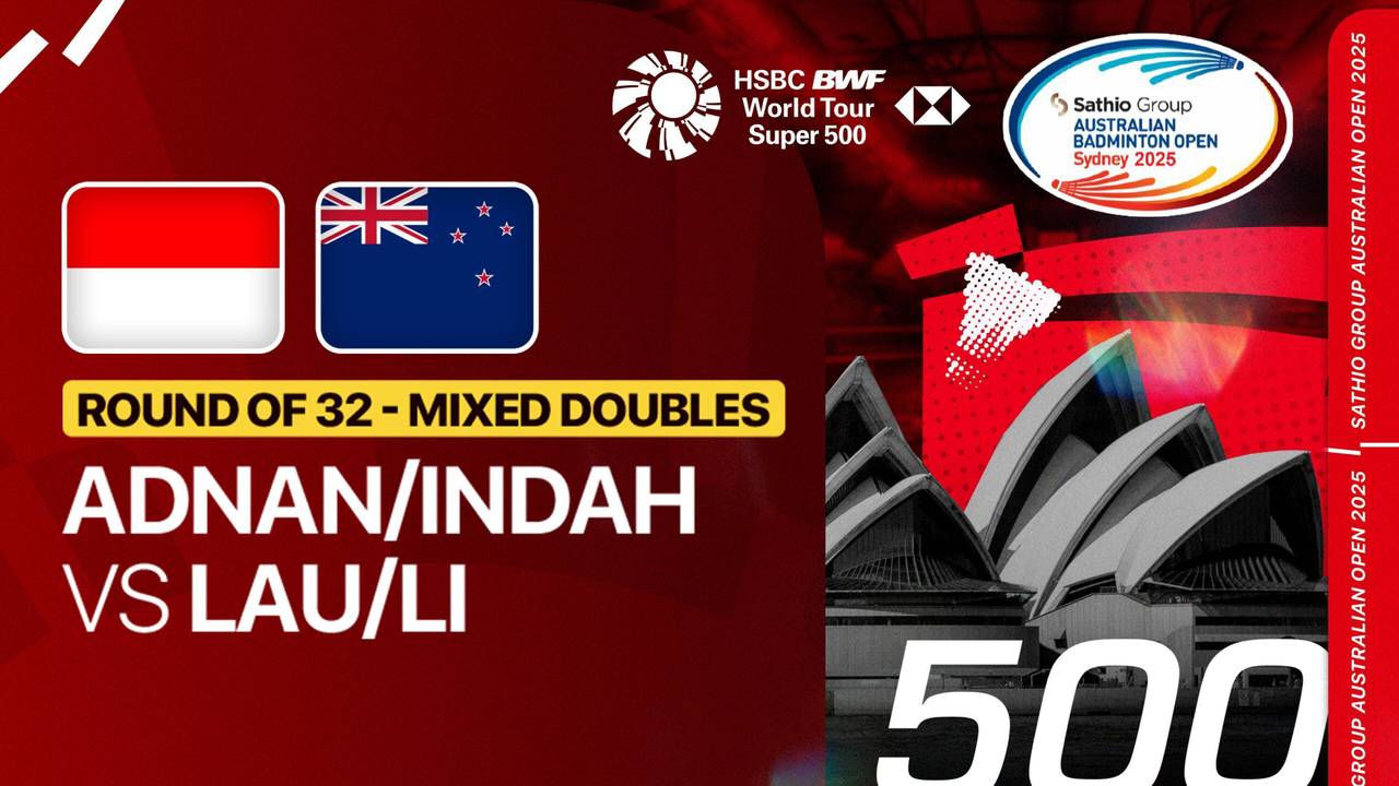 Adnan Maulana/Indah Cahya Sari Jamil (INA) vs Edward Lau/Shaunna Li ...