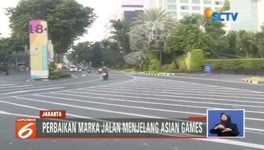 Ada Marka Jalan Baru di Jakarta, Hati-hati Kena Tilang - Liputan6 Siang