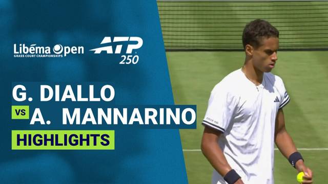 Gabriel Diallo vs Adrian Mannarino - Highlight | ATP 250: Libema Open 2026