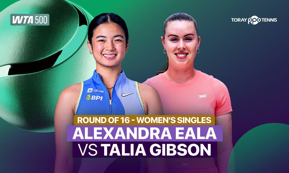 Alexandra Eala vs Talia Gibson