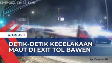 Kecelakaan Maut di Exit Tol Bawen Semarang, Truk Tabrak 4 Mobil dan 9 Motor!
