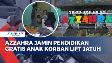 Sekolah Az Zahra Jamin Pendidikan Gratis bagi Anak Korban Lift Jatuh