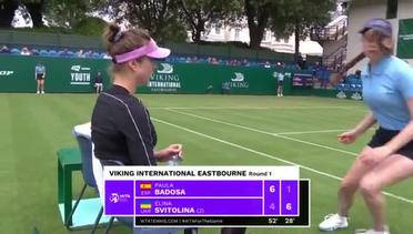 Match Highlights | Elina Svitolina 2 vs 1 Paula Badosa | WTA Vikking Internatioinal Eastbourne 2021