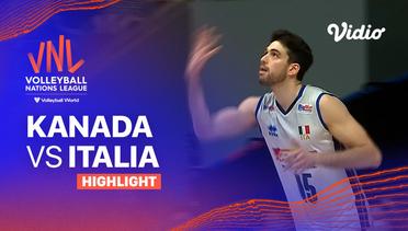 Match Highlights| Kanada vs Italia | Men's Volleyball Nations League 2023