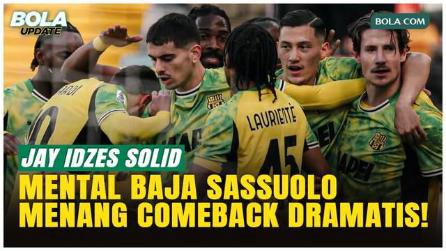 Kapten Timnas Indonesia Bersinar! Jay Idzes Antar Sassuolo Comeback Dramatis