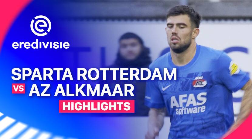 Sparta Rotterdam vs AZ Alkmaar