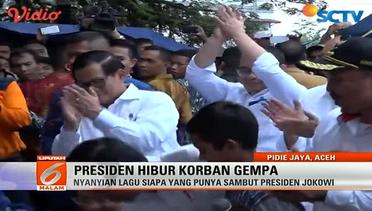 Presiden Hibur Korban Gempa Aceh - Liputan 6 Malam