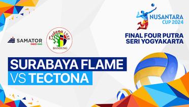 Putra: Surabaya Flame (Surabaya) vs Tectona (Bandung) - Full Match | Nusantara Cup 2024
