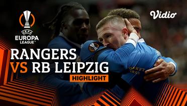 Highlight  - Rangers vs RB Leipzig | UEFA Europa League 2021/2022