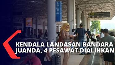 Gangguan Landas Pacu Bandara Juanda, 4 Penerbangan Dialihkan ke Bandara Ngurah Rai Bali!