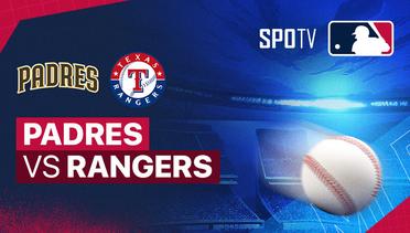 San Diego Padres vs Texas Rangers - MLB 