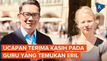 Ungkapan Terima Kasih Ridwan Kamil pada Guru yang Temukan Jasad Eril