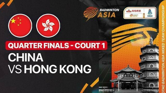 Keng Shu Liang/Wang Ting Ge (CHN) vs Yeung Nga Ting/Yeung Pui Lam (HKG) - Full Match | Badminton Asia Mixed Team Championship 2025 - Women's Doubles Quarter Finals