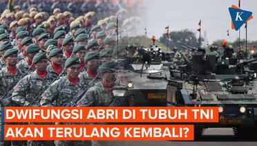 Kekhawatiran Akan Kembalinya Dwifungsi ABRI di Tubuh TNI