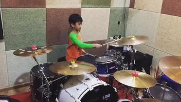 WOOOW Drumer Cilik Baru Umur 8 Tahun aja mainnya gokil gini