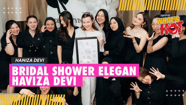 Haviza Devi Bersinar di Bridal Shower Elegan, Dapat Pesan Haru dari Sahabat