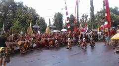 Parade Budaya Hut Kota Singaraja Ke - 413 Kecamatan Buleleng