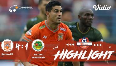 Full Highlight - Borneo FC 4 vs 1 Tira Persikabo | Shopee Liga 1 2019/2020