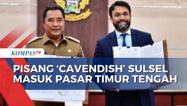 Pemprov Sulsel dan PT Yas Exportis Internasional Tanda Tangani MoU Ekspor Pisang 'Cavendish'