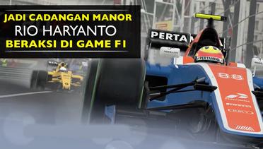 Jadi Cadangan Manor, Rio Haryanto Tetap Beraksi di Game F1