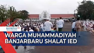 Ribuan Warga Muhammadiyah di Banjarbaru Laksanakan Salat Idul Fitri di Lapangan Murjani