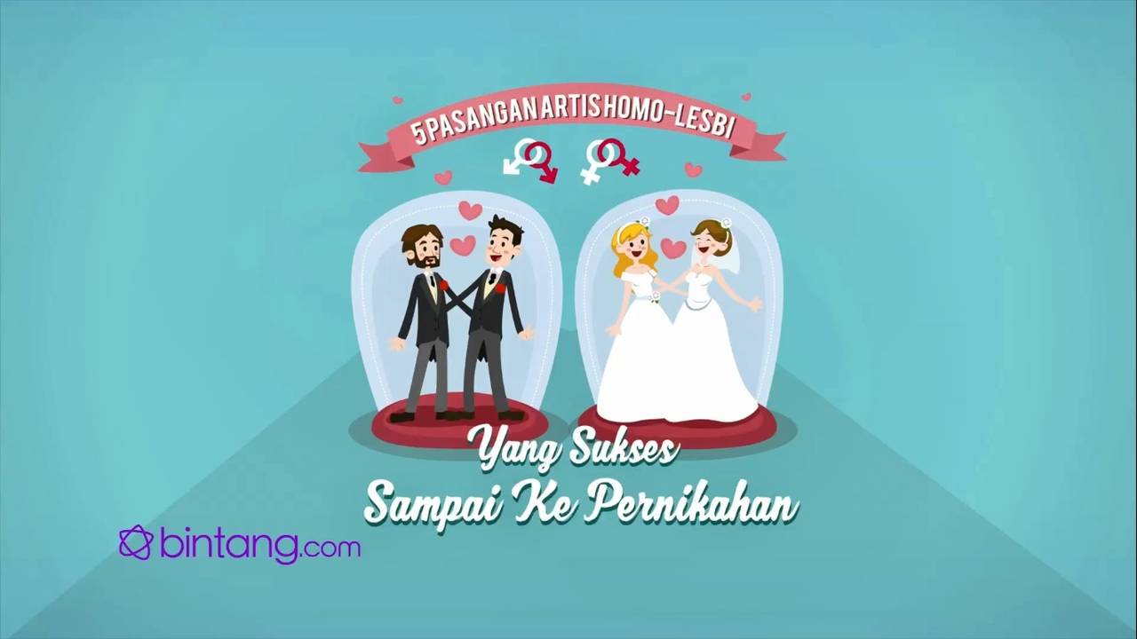 5 Pernikahan Selebriti Sesama Jenis Paling Romantis | Vidio