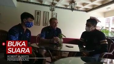 Pelatih Persib Bandung, Robert Rene Alberts Buka Suara usai Bersitegang dengan COO Bhayangkara FC