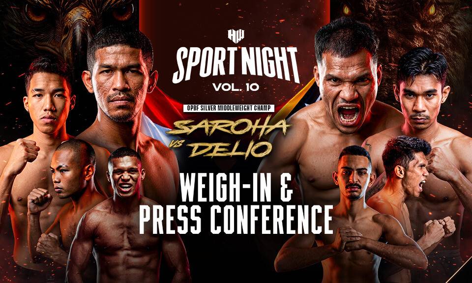 HW Sport Night Bali Vol.10: Weigh-In + Press Conference