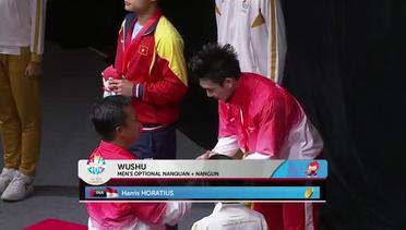 Wushu (Day 2) Victory Ceremony - Men's Optional Nanquan | 28th SEA Games Singapore 2015 