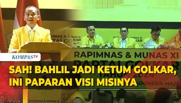 [FULL] Sah! Bahlil jadi Ketum Golkar, Ini Paparan Visi Misinya