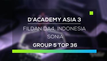 D'Academy Asia 3 : Fildan DA4, Indonesia - Sonia