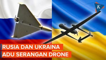 Rusia-Ukraina Saling Serang dengan Rudal dan Drone Jarak Jauh