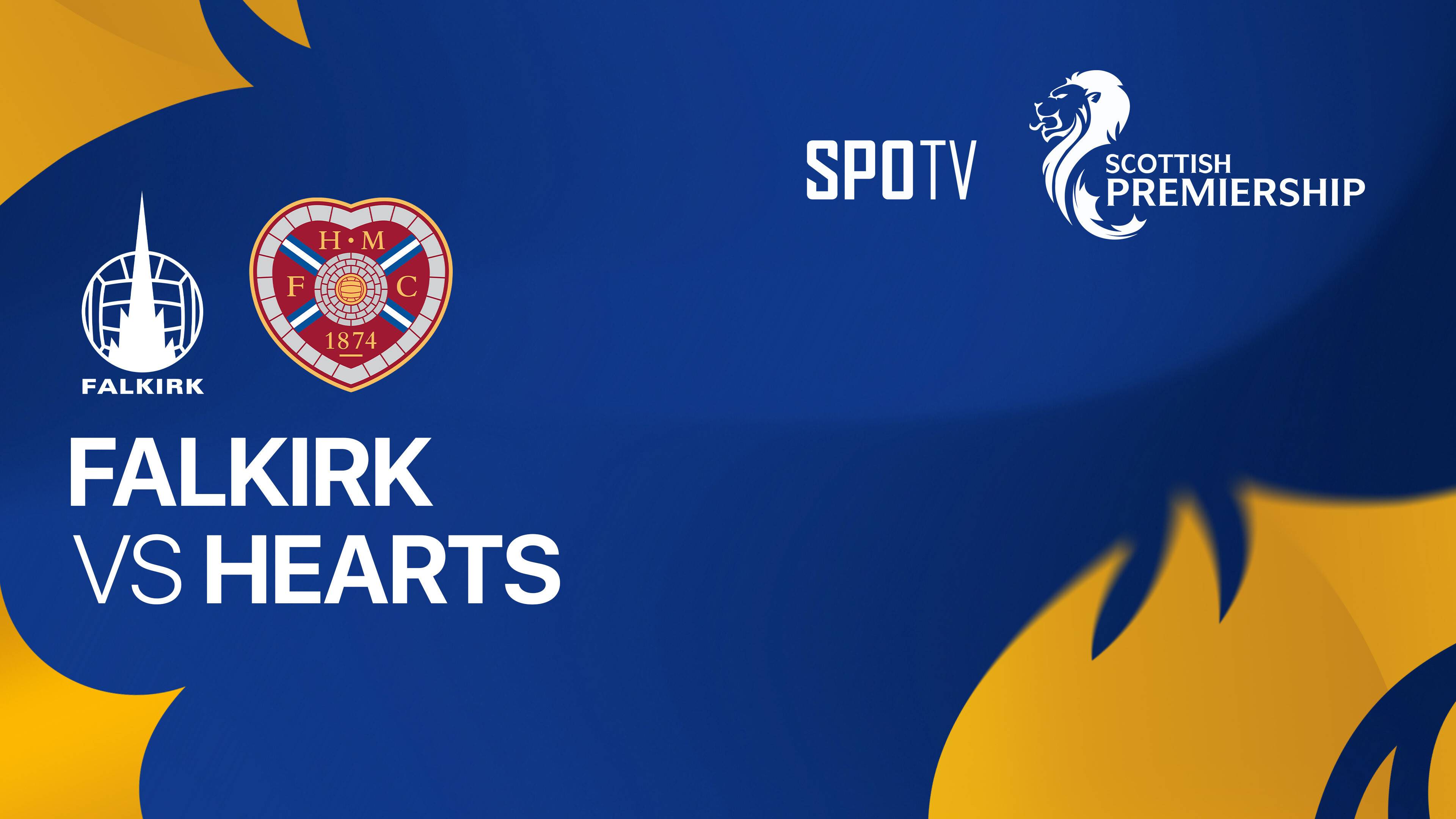 Falkirk vs Hearts