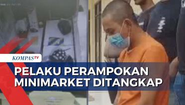 Aksi Perampokan Pakai Sajam di Minimarket Terekam CCTV, Pelaku Berhasil Dibekuk Polisi
