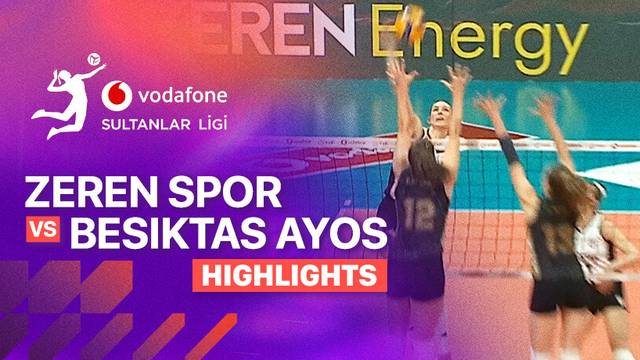 Zeren Spor vs Besiktas Ayos - Highlight | Turkish Women's Volleyball League 2025/26